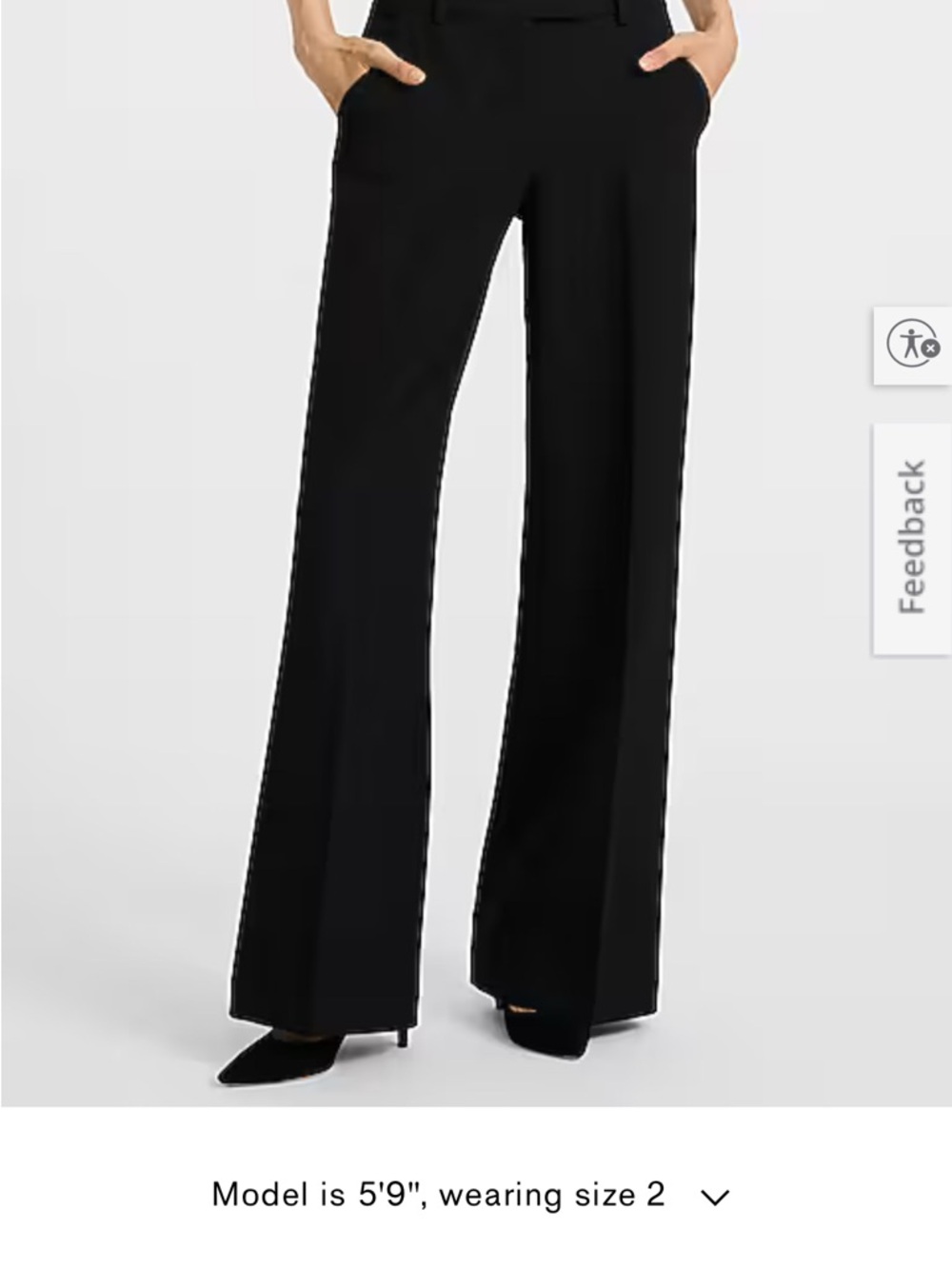 Express Editor Studio Stretch Mid Rise Flare Pant